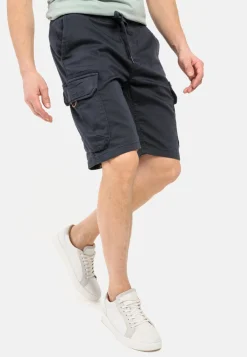 Elastische Cargo Shorts