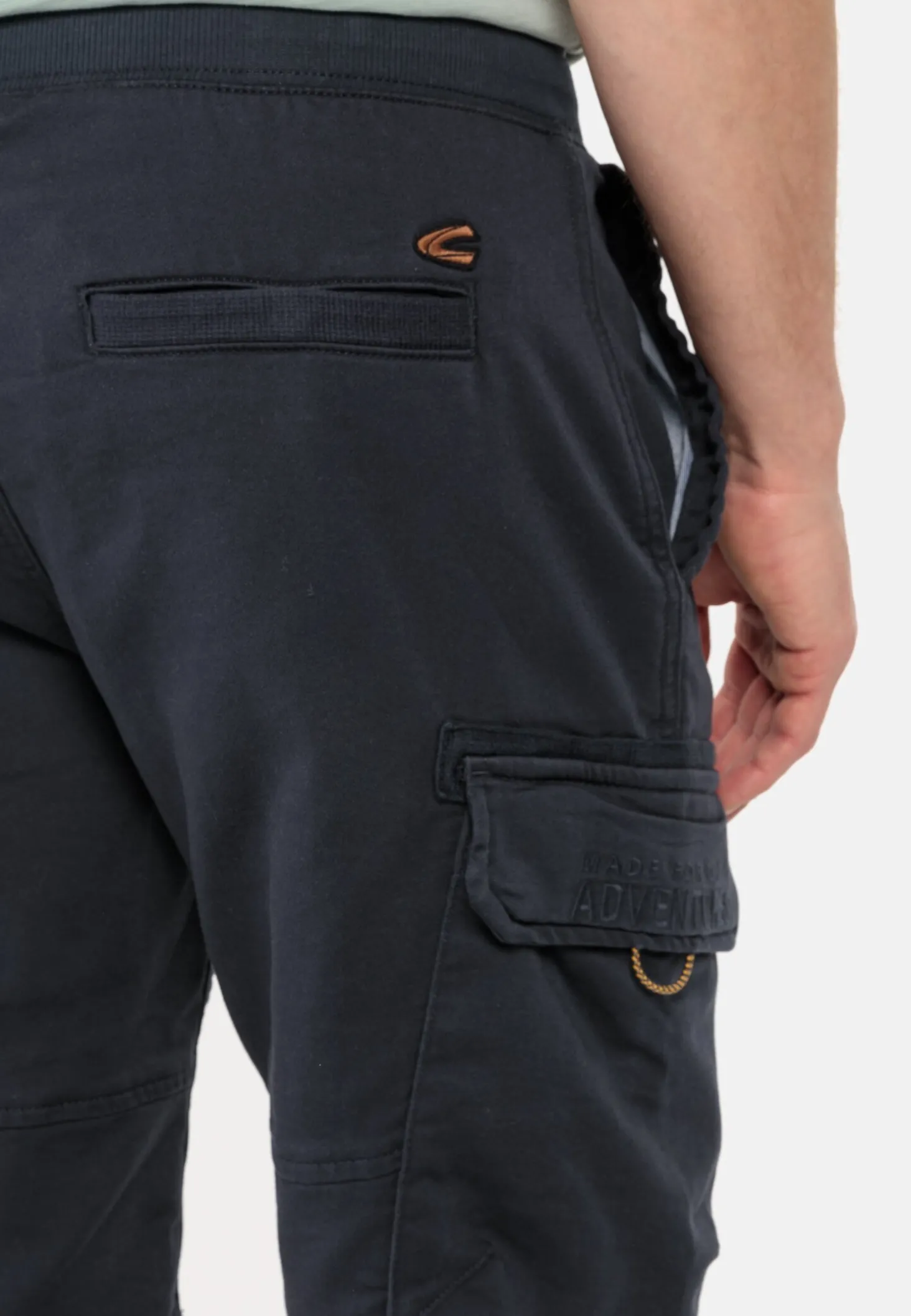 Elastische Cargo Shorts