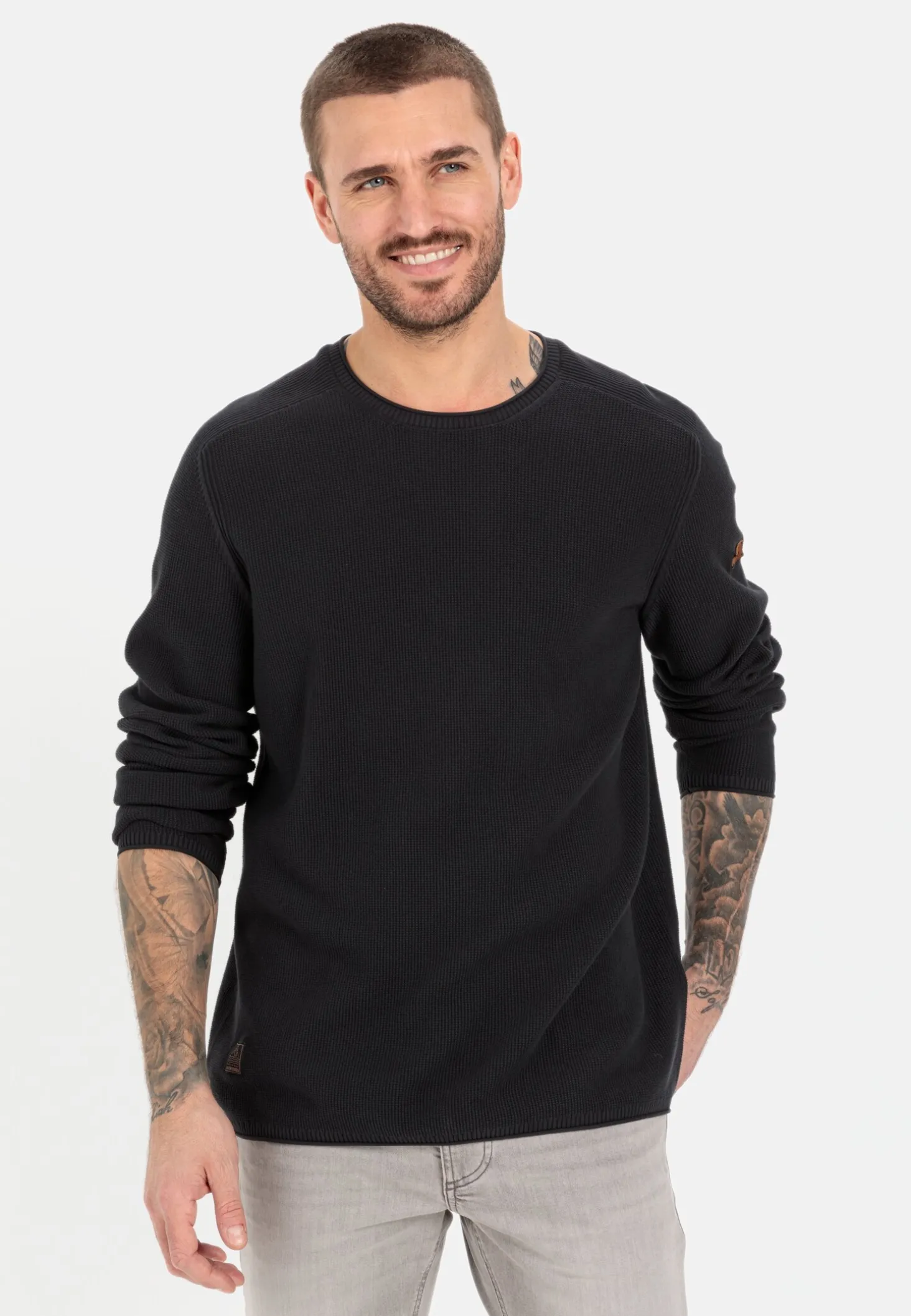 Feinstrickpullover aus organic Cotton