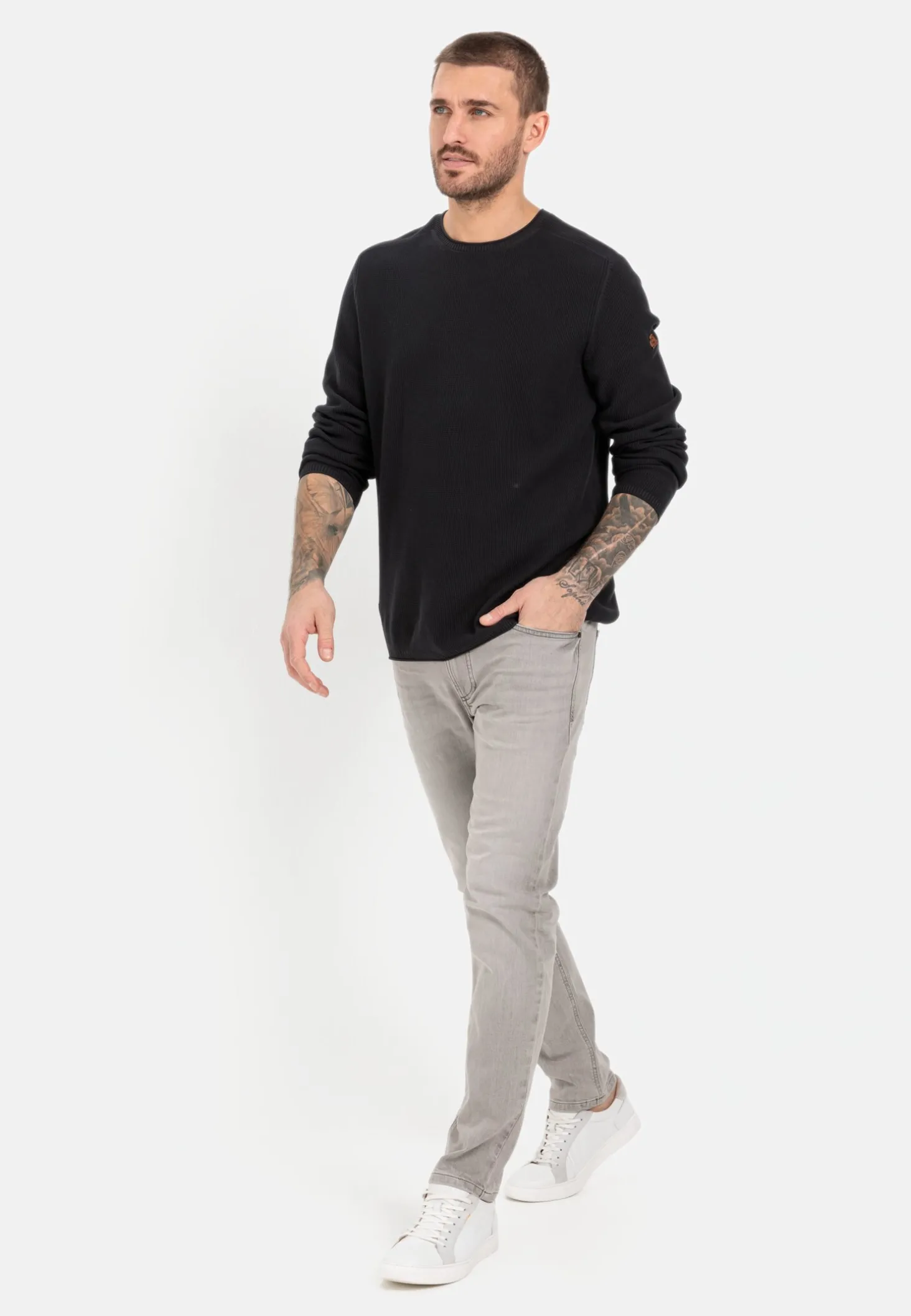 Feinstrickpullover aus organic Cotton
