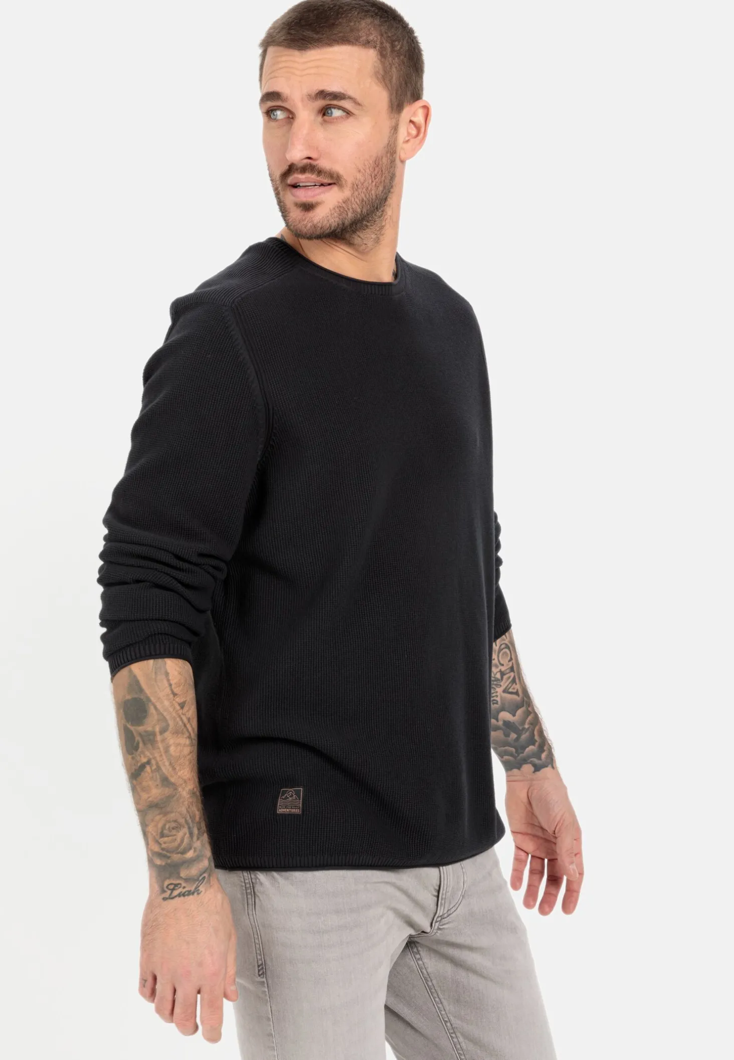 Feinstrickpullover aus organic Cotton