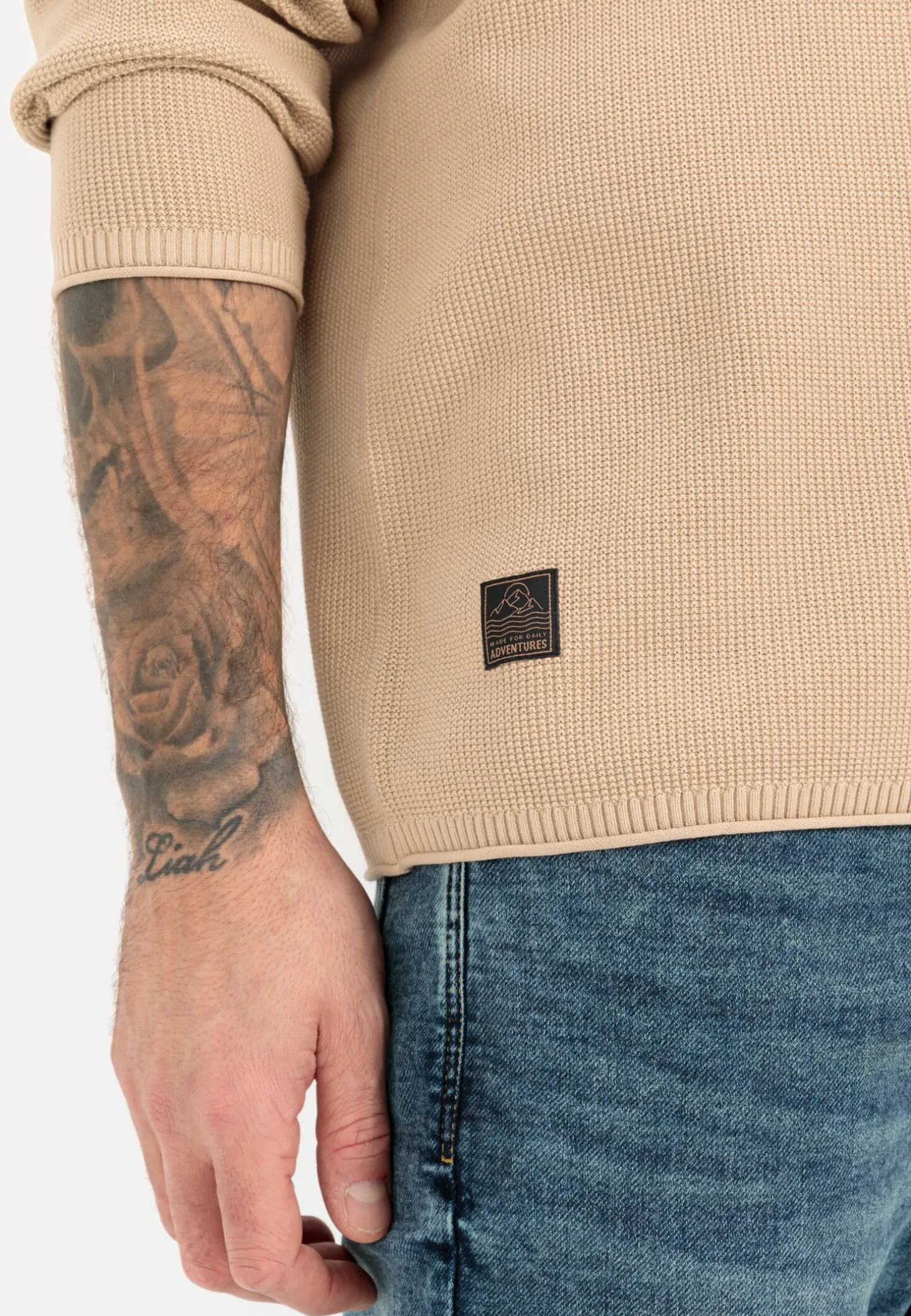 Feinstrickpullover aus organic Cotton