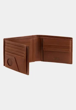 FIELD Geldbörse aus fein genarbtem Leder mit RFID Schutz
