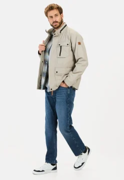Fieldjacket aus reiner Baumwolle