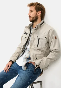 Fieldjacket aus reiner Baumwolle