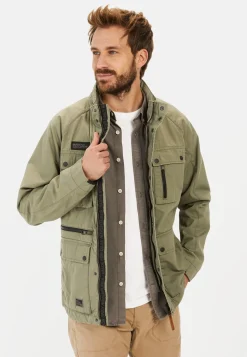 Fieldjacket aus reiner Baumwolle