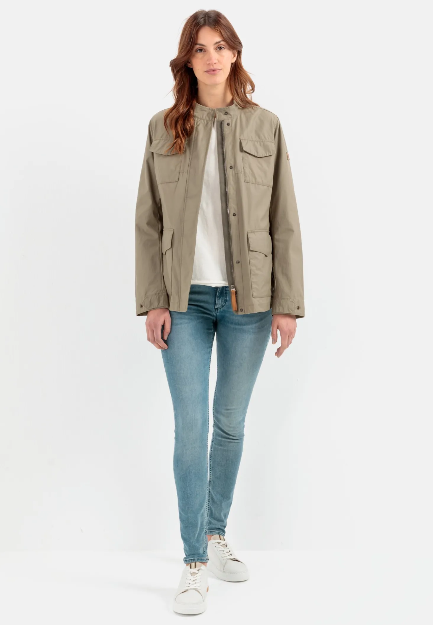 Fieldjacket mit Stehkragen