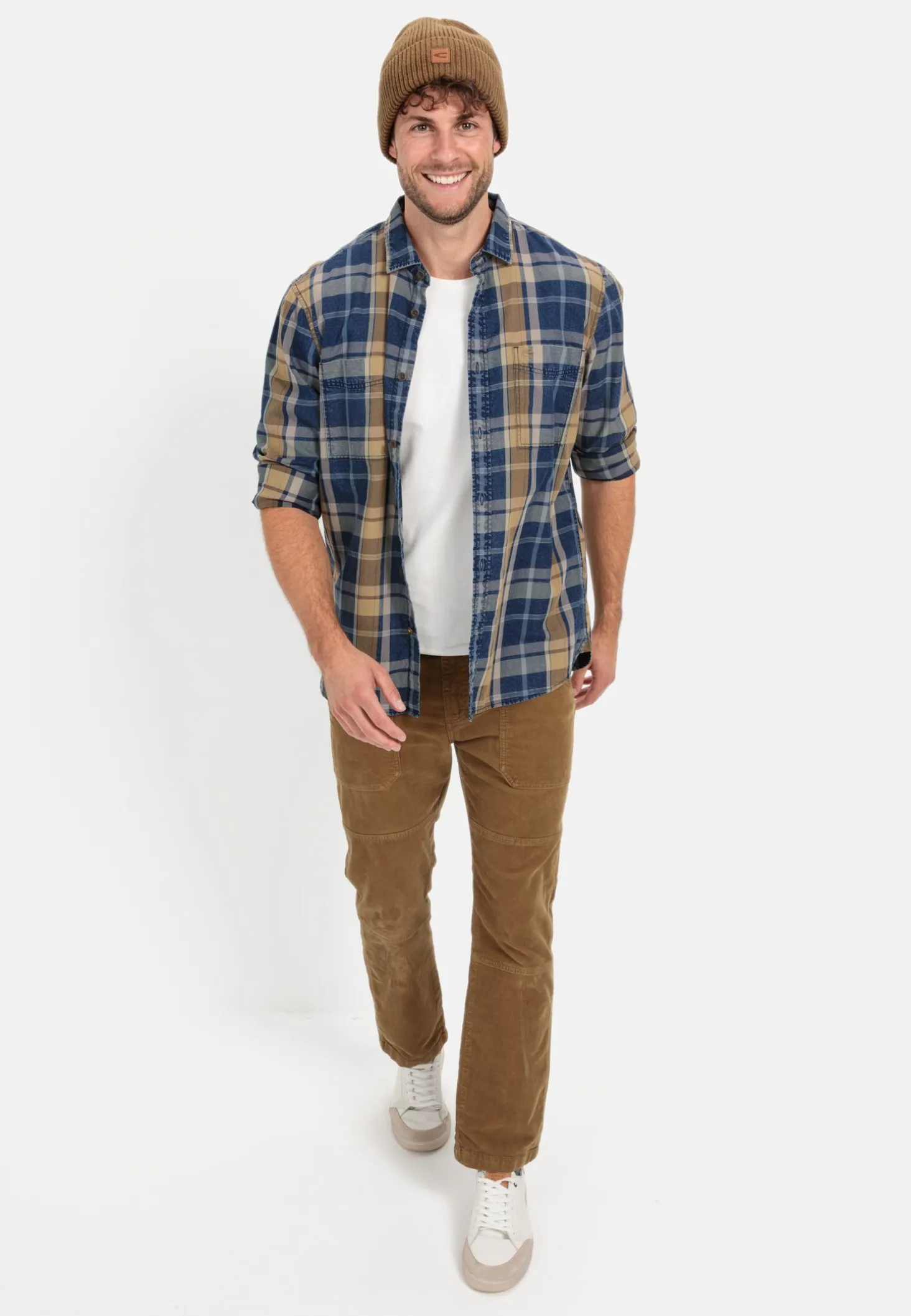 Flanell Karohemd aus reiner Baumwolle