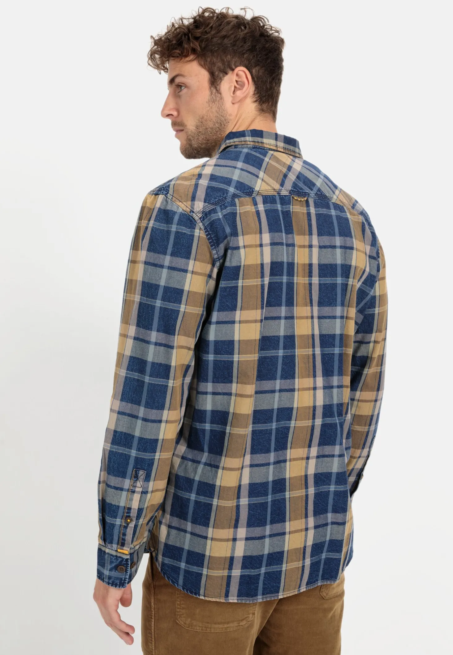 Flanell Karohemd aus reiner Baumwolle