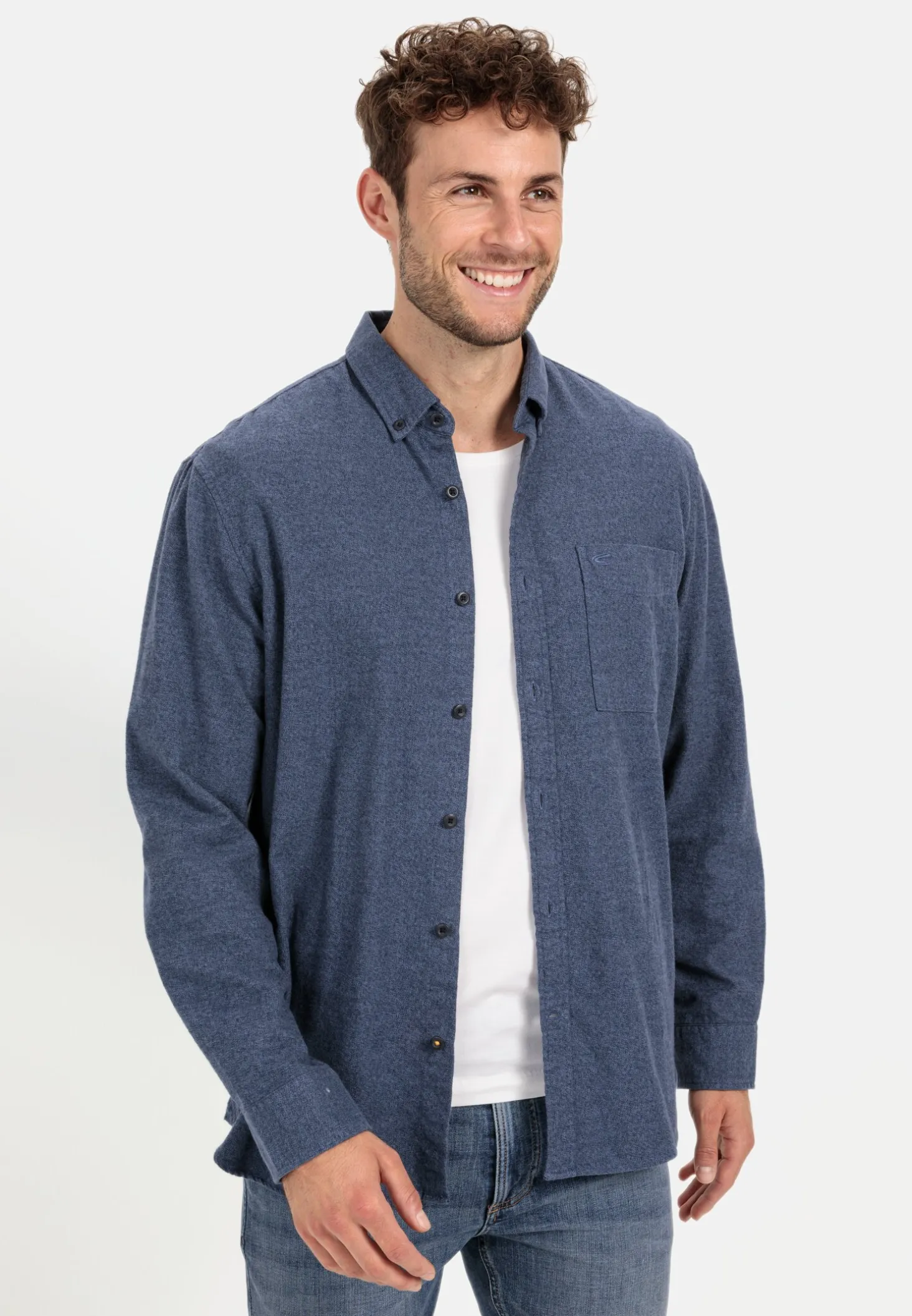 Flanell Karohemd aus reiner Baumwolle