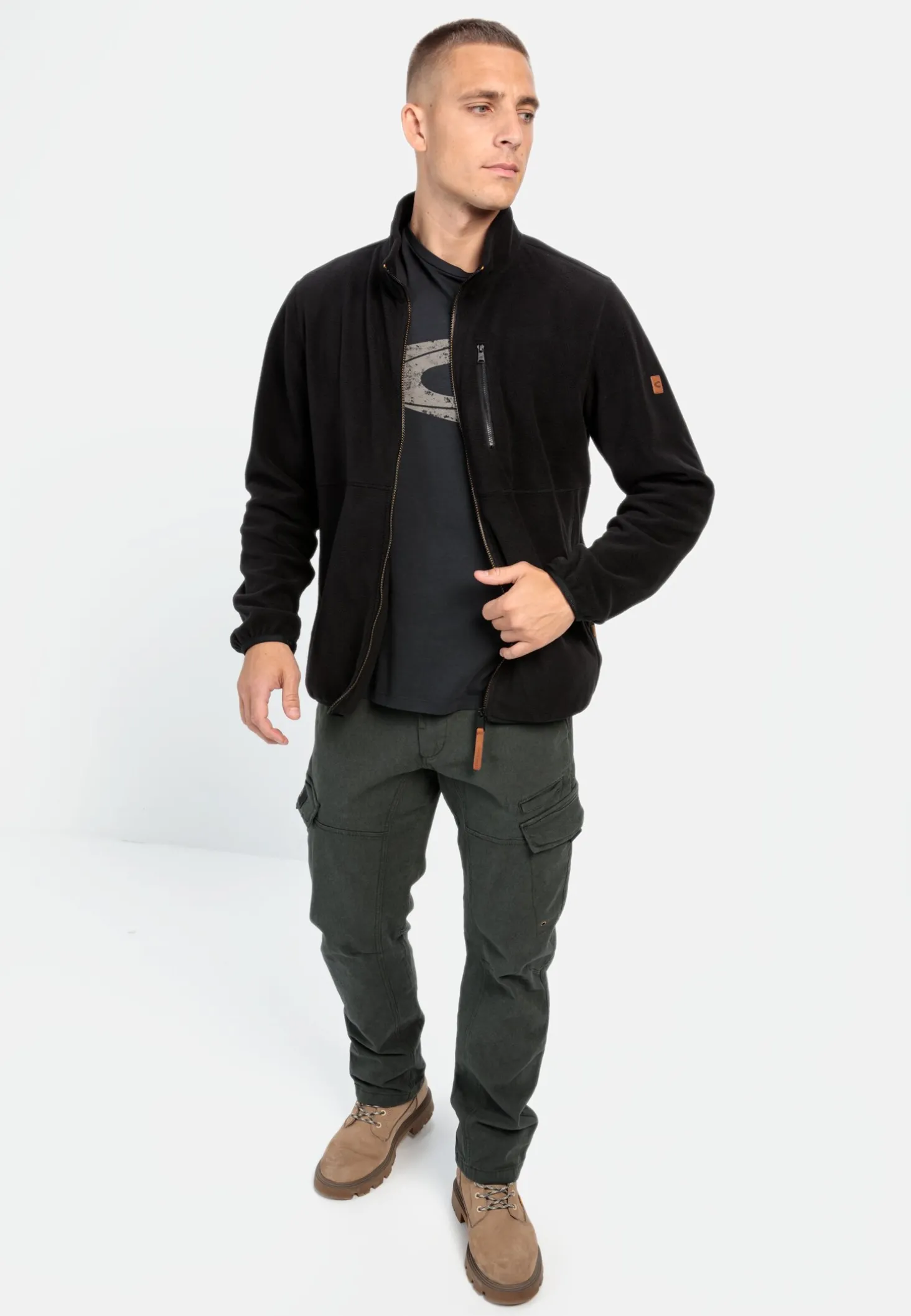Fleecejacke aus recyceltem Polyester