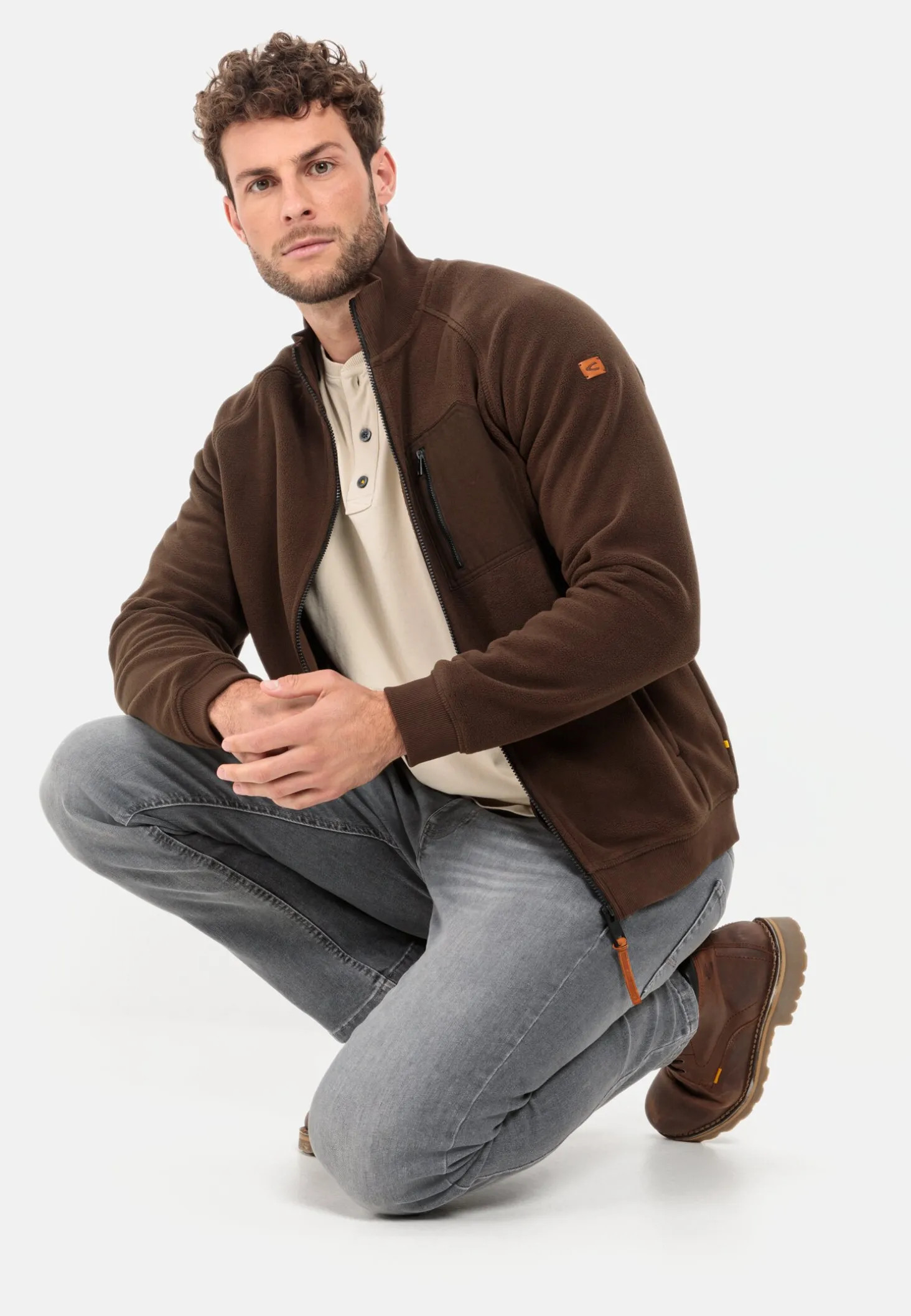 Fleecejacke aus recyceltem Polyester