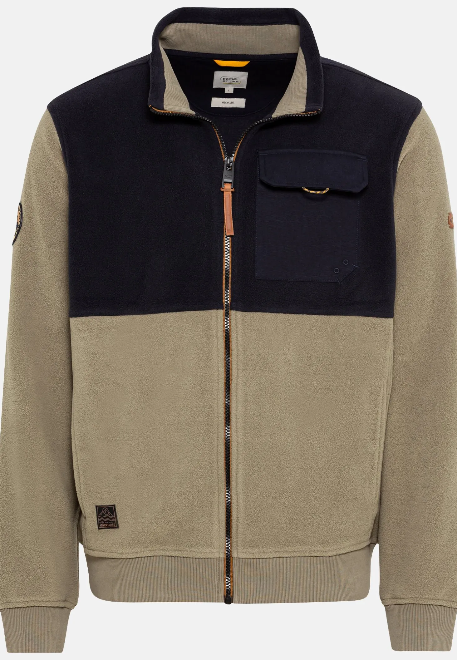 Fleecejacke aus recyceltem Polyester