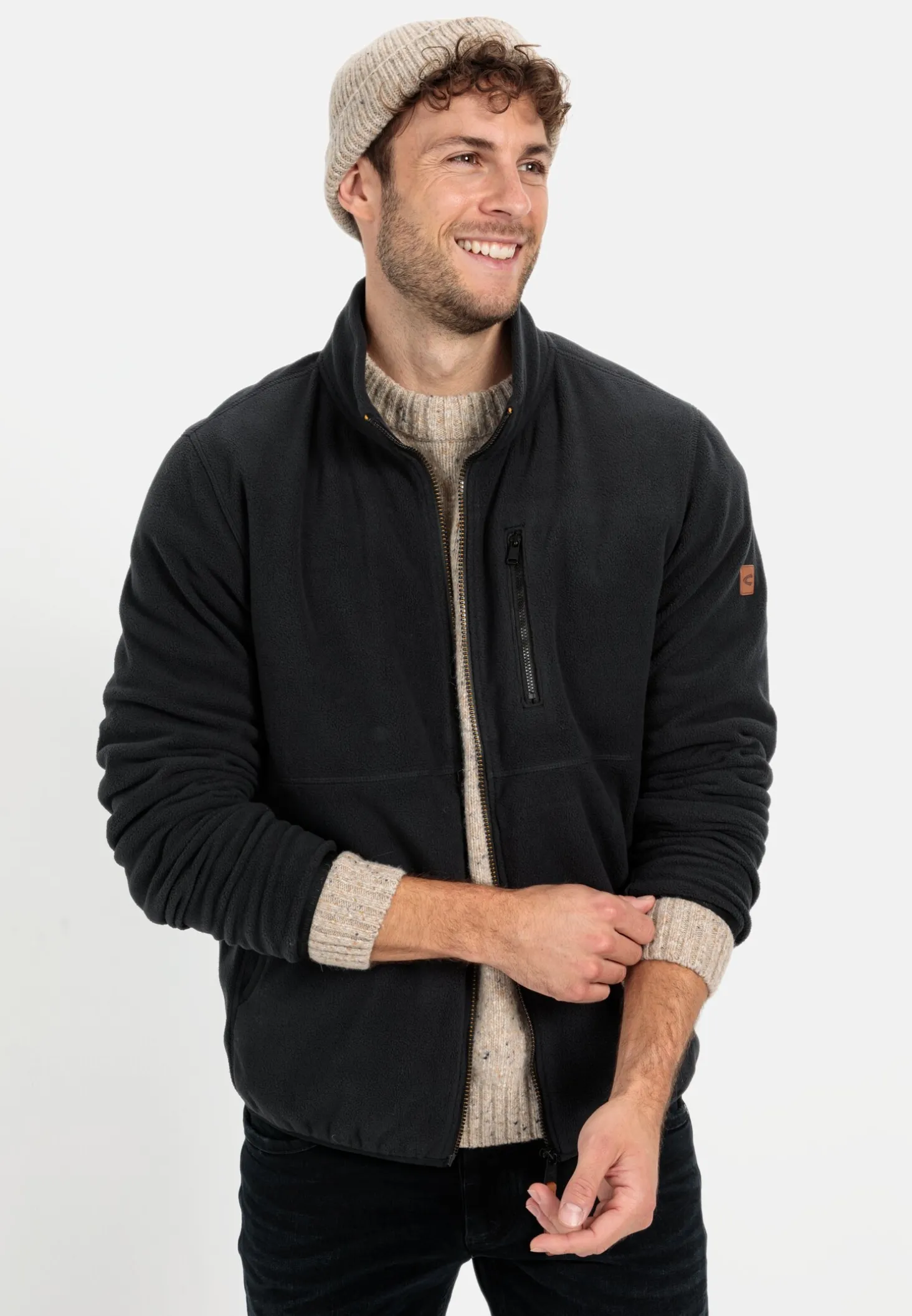 Fleecejacke aus recyceltem Polyester