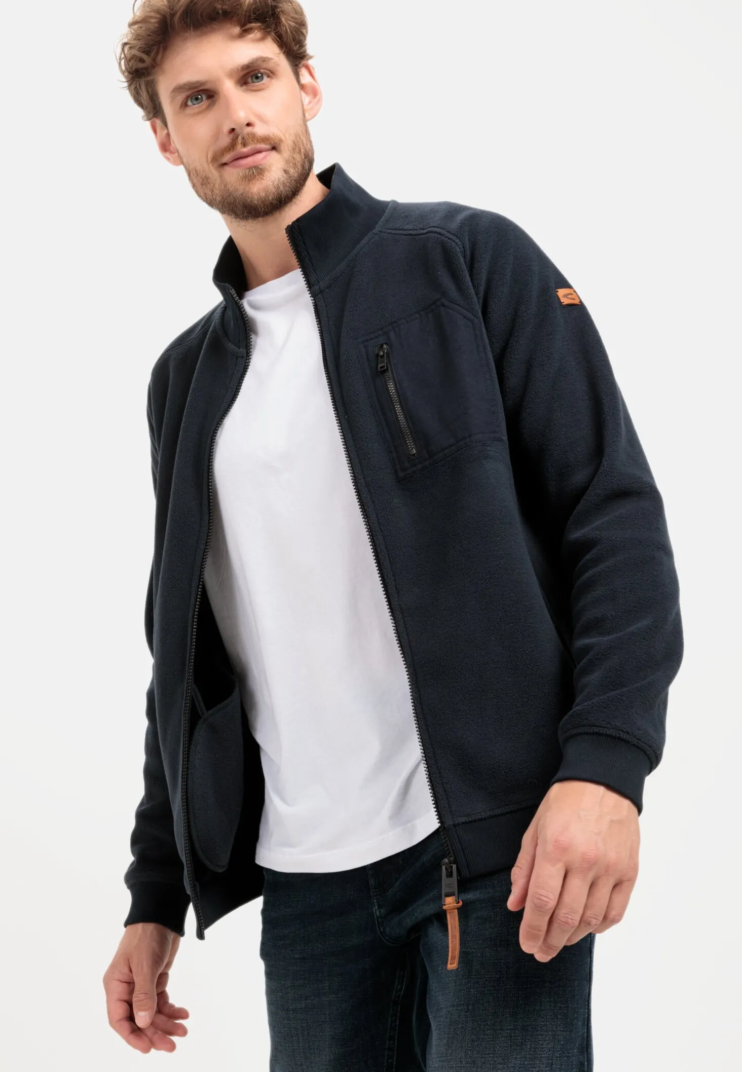 Fleecejacke aus recyceltem Polyester