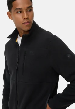 Fleecejacke mit Brusttasche