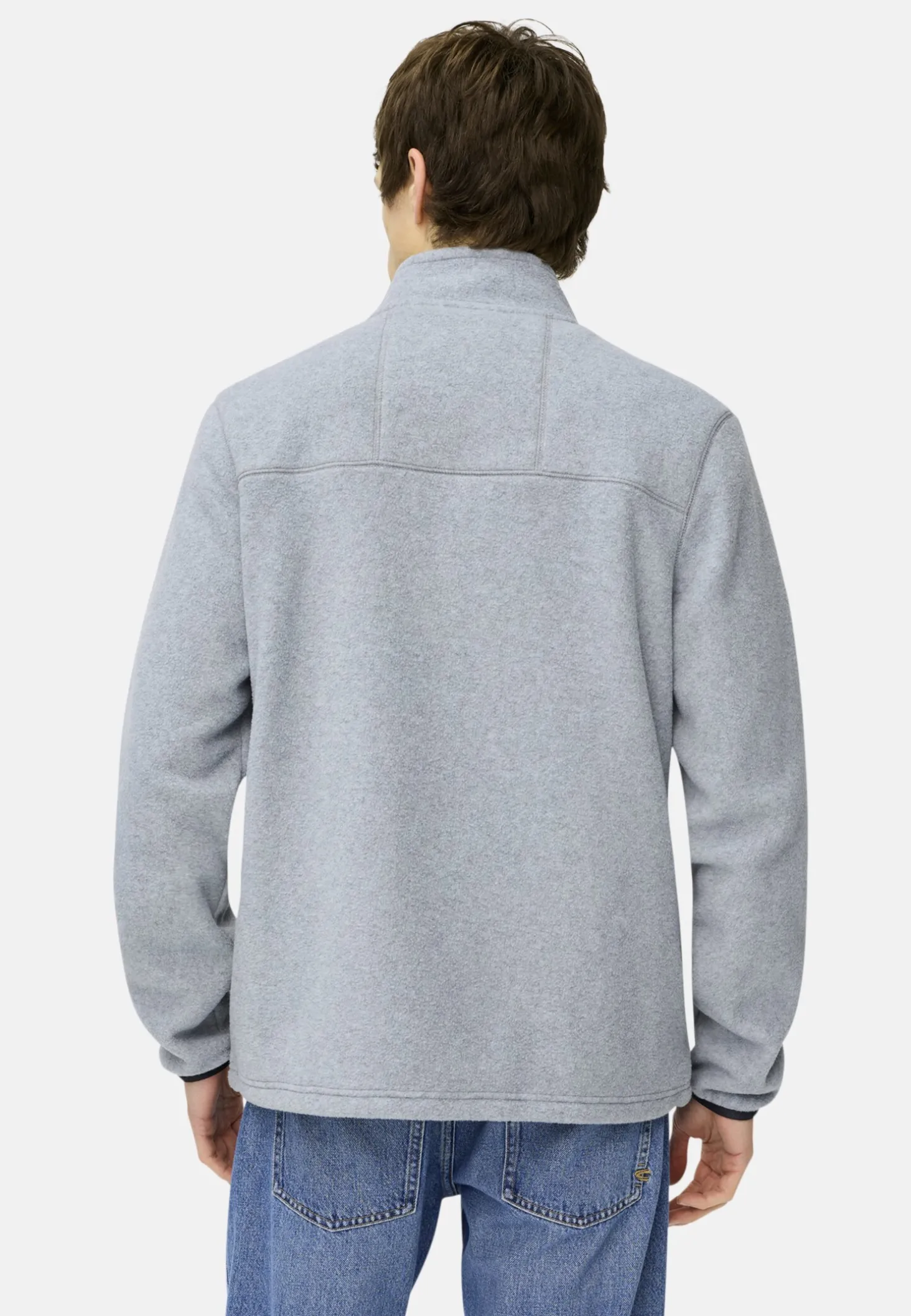Fleecejacke mit Brusttasche