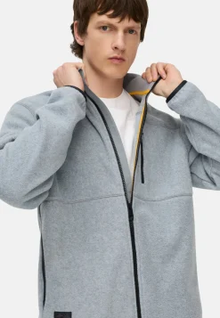 Fleecejacke mit Brusttasche