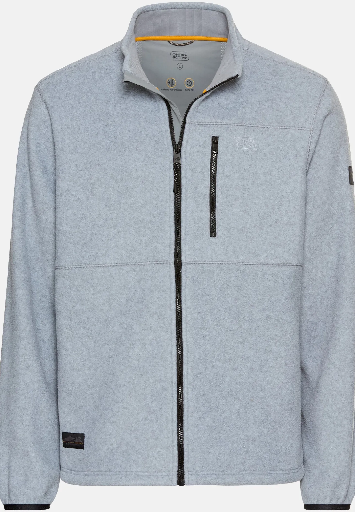 Fleecejacke mit Brusttasche