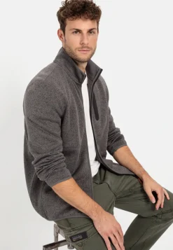 Fleecejacke mit Reißverschluss