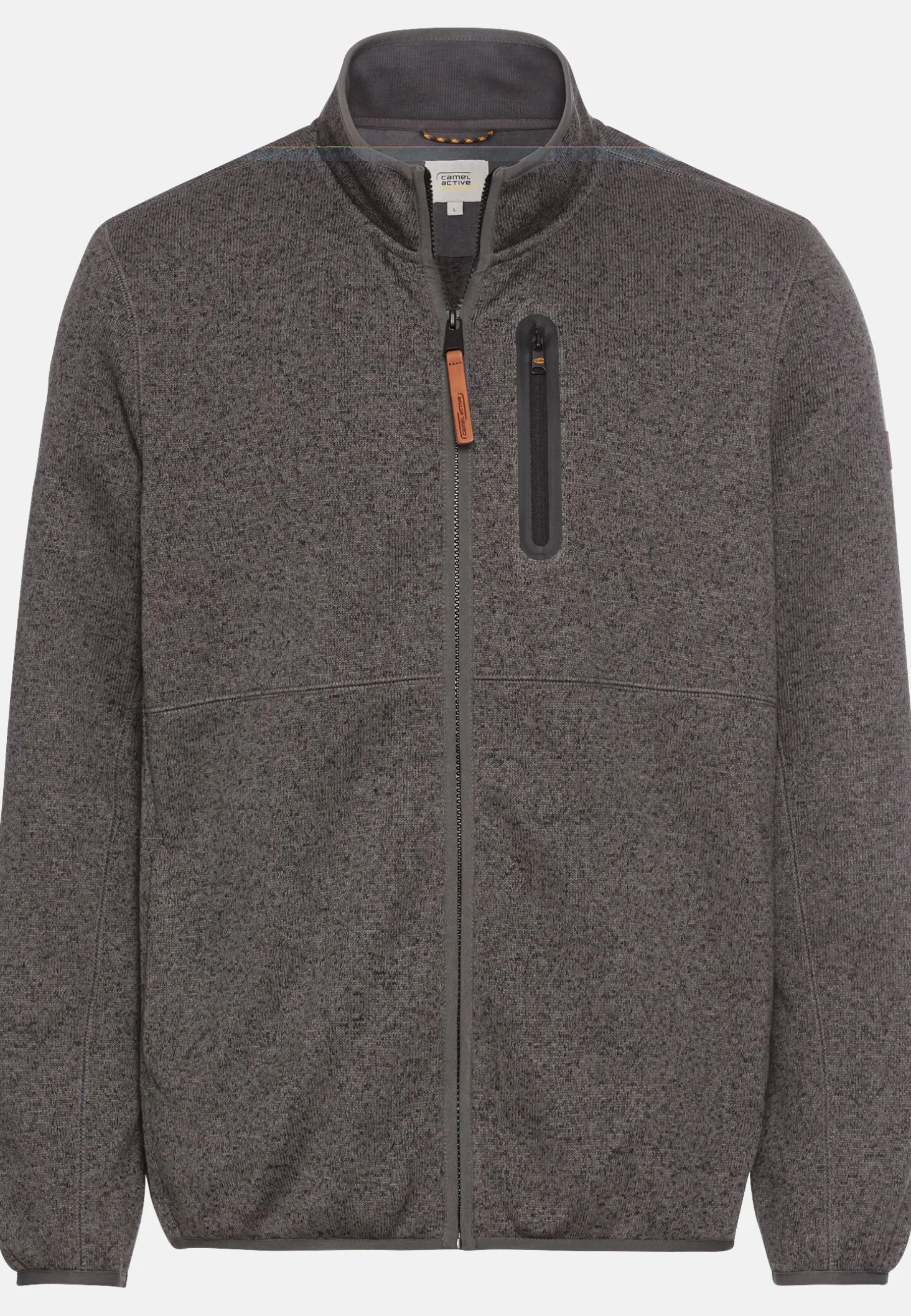 Fleecejacke mit Reißverschluss