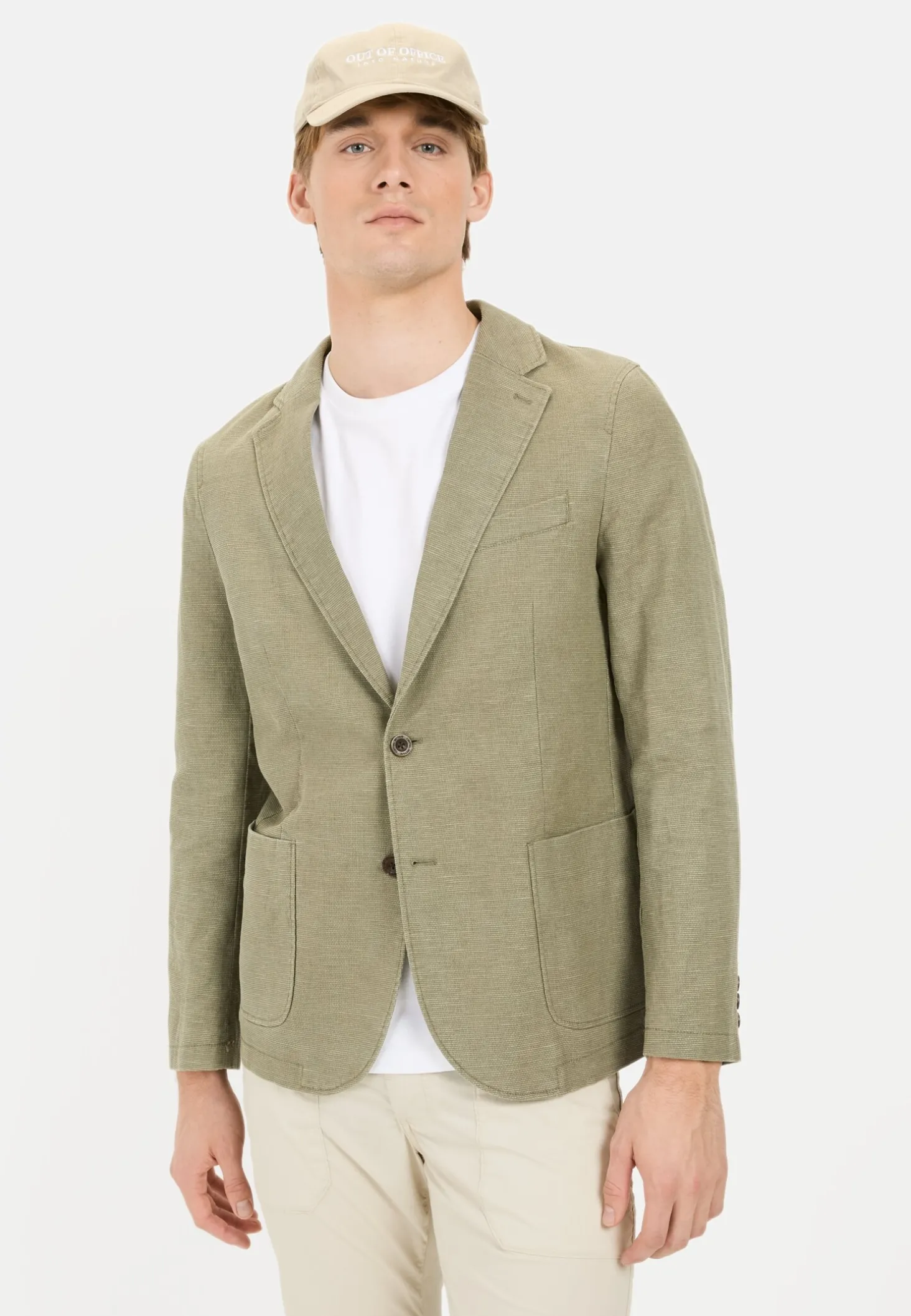 Freizeitblazer mit 2-Knopf-Verschluss