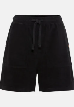 Frottee Shorts mit Kordelzug
