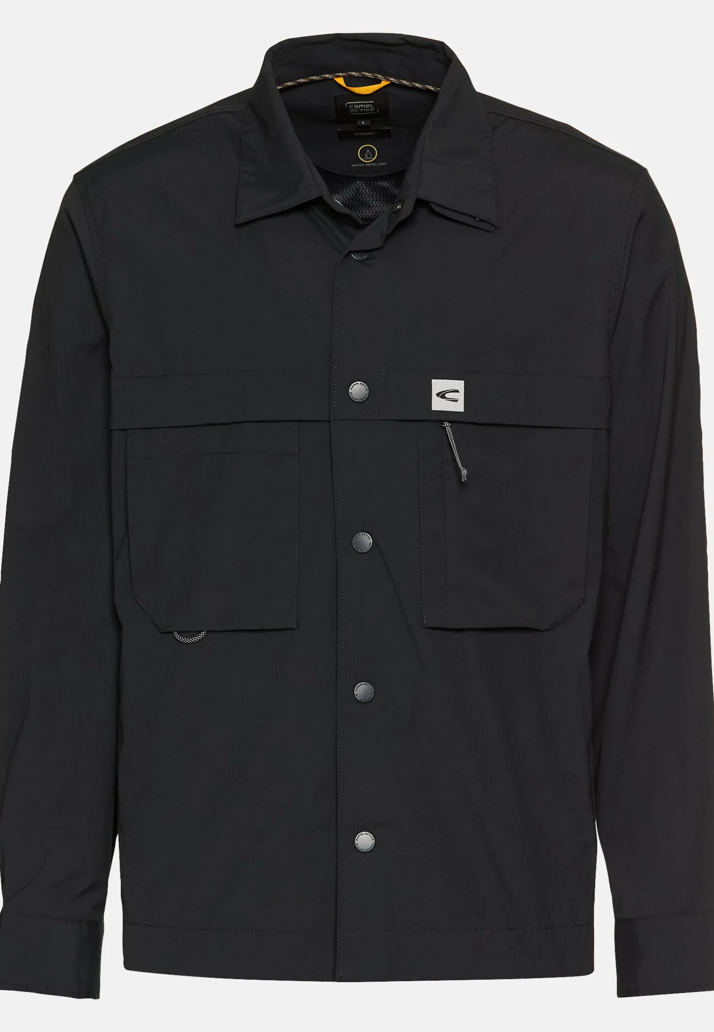 Funktionales Overshirt aus einem Baumwollmix