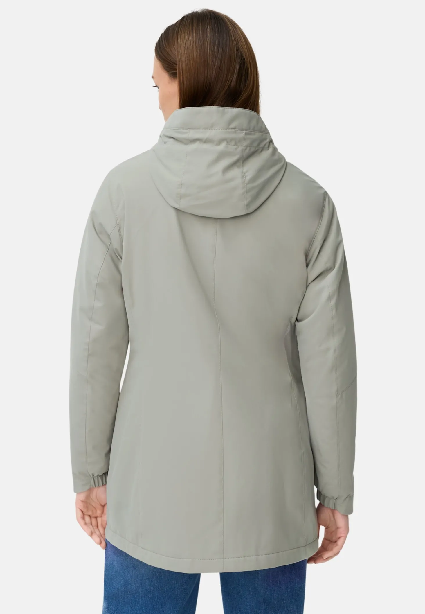 Funktionsjacke aus leichtem Softshell und reflektierenden Details