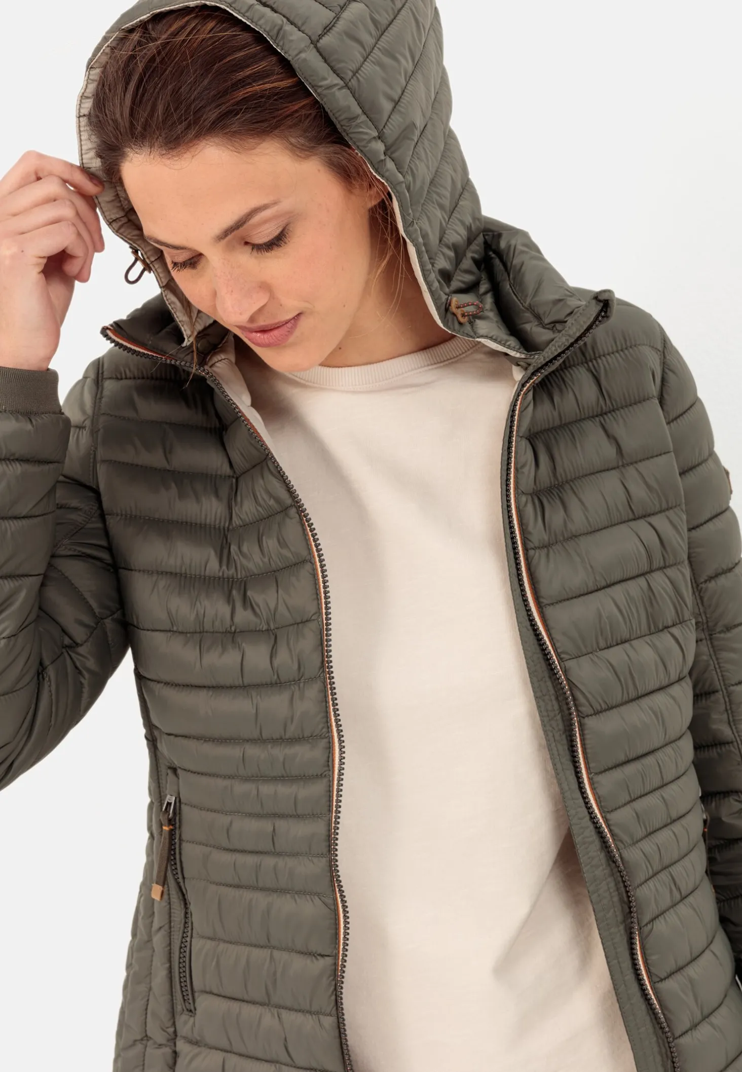 Funktionsjacke mit abnehmbarer Kapuze