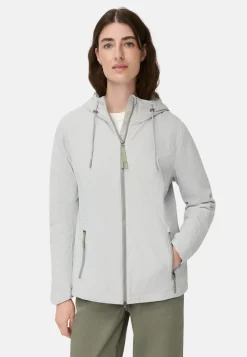 Funktionsjacke mit verstellbarer Kapuze