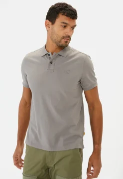 Halbarm Poloshirt aus reiner Baumwolle
