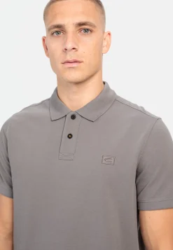 Halbarm Poloshirt aus reiner Baumwolle