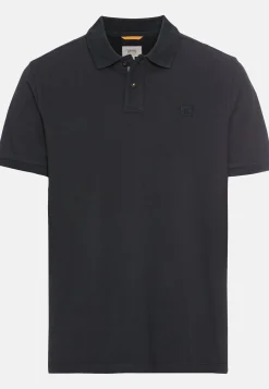 Halbarm Poloshirt aus reiner Baumwolle