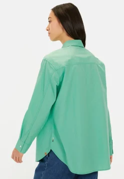 Hemdbluse aus Baumwolle