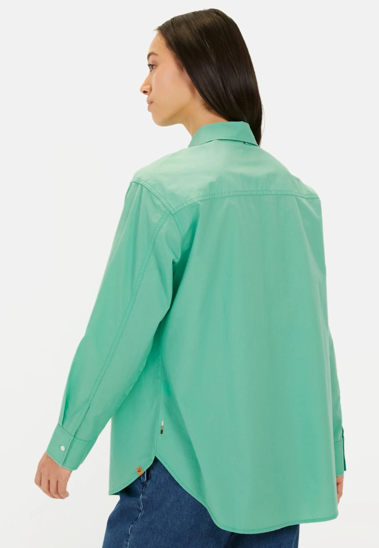 Hemdbluse aus Baumwolle