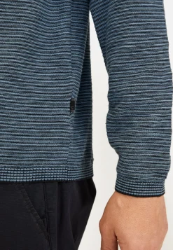 Henley Langarmshirt aus einem Baumwollmix