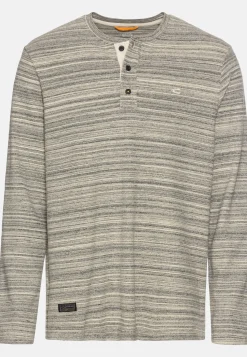 Henley Langarmshirt mit Cooling Effekt