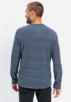 Henley Langarmshirt mit Cooling Effekt