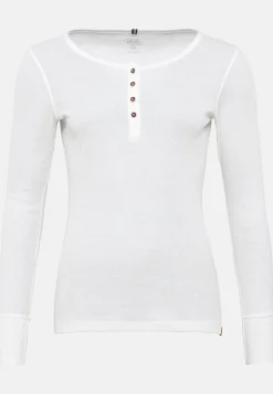 Henleyshirt aus biologischer Baumwolle