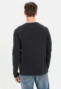Henleyshirt aus nachhaltigem Organic Cotton