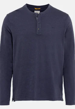 Henleyshirt aus nachhaltigem Organic Cotton