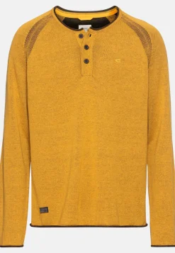 Henleyshirt aus zertifiziertem Organic Cotton