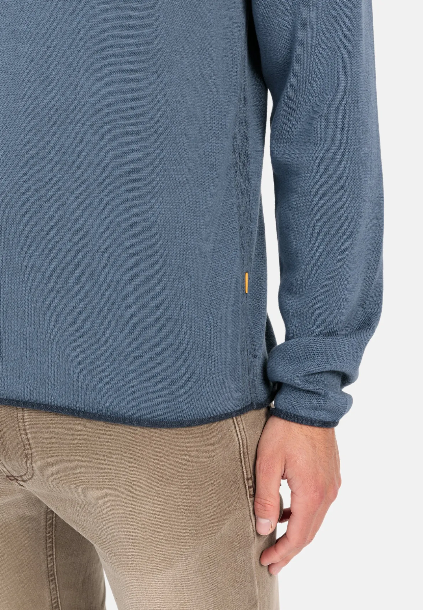 Henleyshirt aus zertifiziertem Organic Cotton
