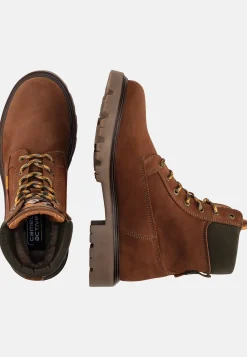Hoher Winterboot aus echtem Leder