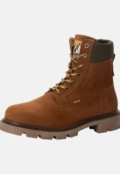 Hoher Winterboot aus echtem Leder