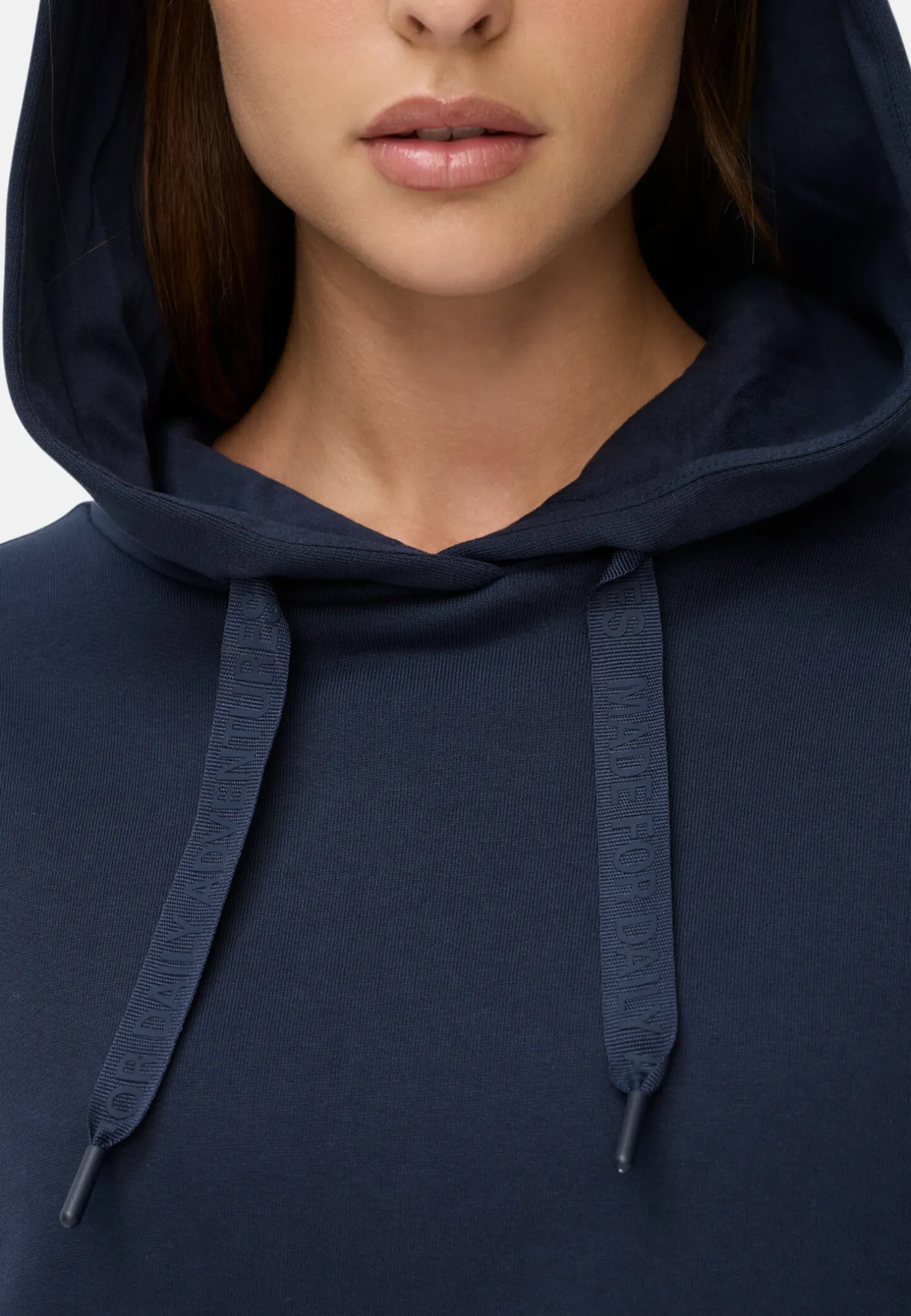 Hoodie aus reiner Baumwolle
