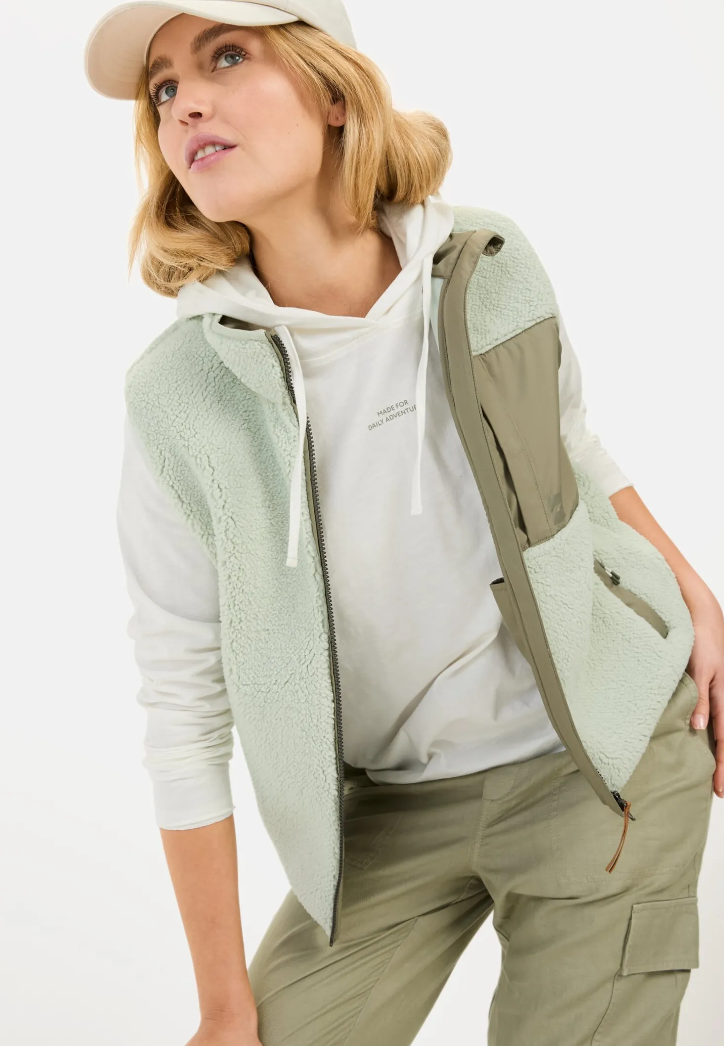 Hoodie aus reiner Baumwolle