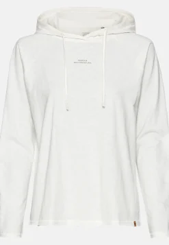 Hoodie aus reiner Baumwolle