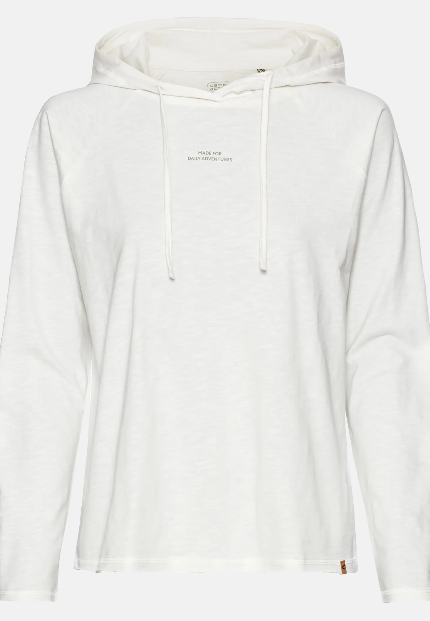 Hoodie aus reiner Baumwolle
